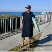 Custom Logo Embroidery Beach Poncho Towel